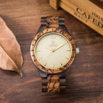 Explosive men's wooden watch, high-grade wooden watch, wooden watch - Payty