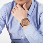 Explosive men's wooden watch, high-grade wooden watch, wooden watch - Payty