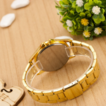 Gold fashion men's gold watch - Payty
