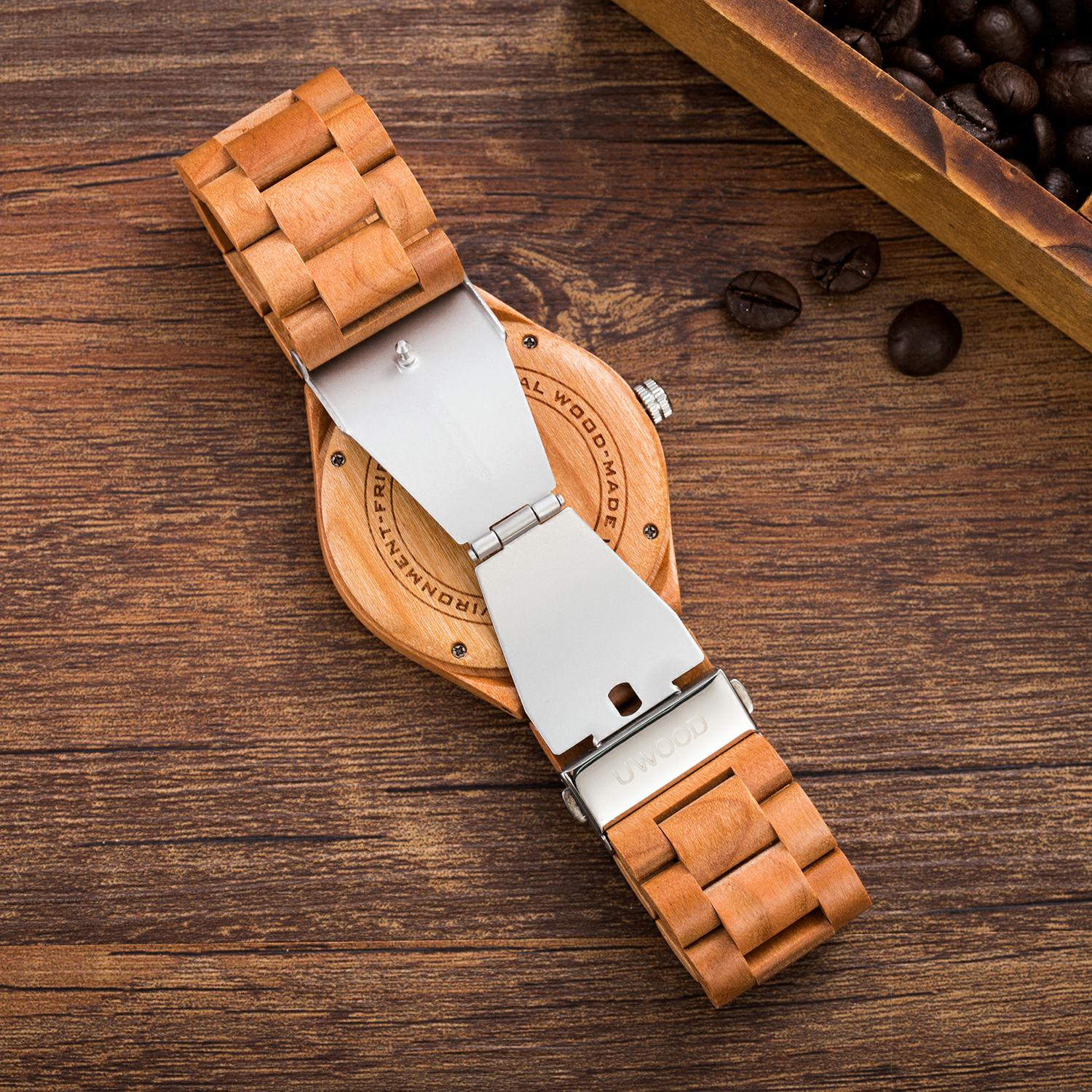Explosive men's wooden watch, high-grade wooden watch, wooden watch - Payty