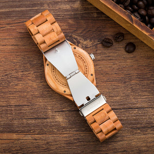 Explosive men's wooden watch, high-grade wooden watch, wooden watch - Payty