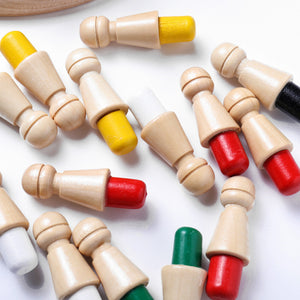 Creative Memory Chess Wooden Children'S Toy Without Burrs - Payty