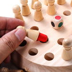 Creative Memory Chess Wooden Children'S Toy Without Burrs - Payty