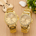 Gold fashion men's gold watch - Payty