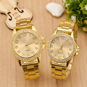 Gold fashion men's gold watch - Payty