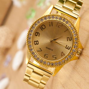 Gold fashion men's gold watch - Payty