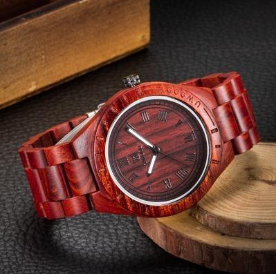 Explosive men's wooden watch, high-grade wooden watch, wooden watch - Payty