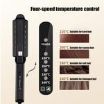 Four-gear Ceramic Tourmaline Ionic Flat Iron Hair Straightener For Women Professional Hair Straightener - Payty