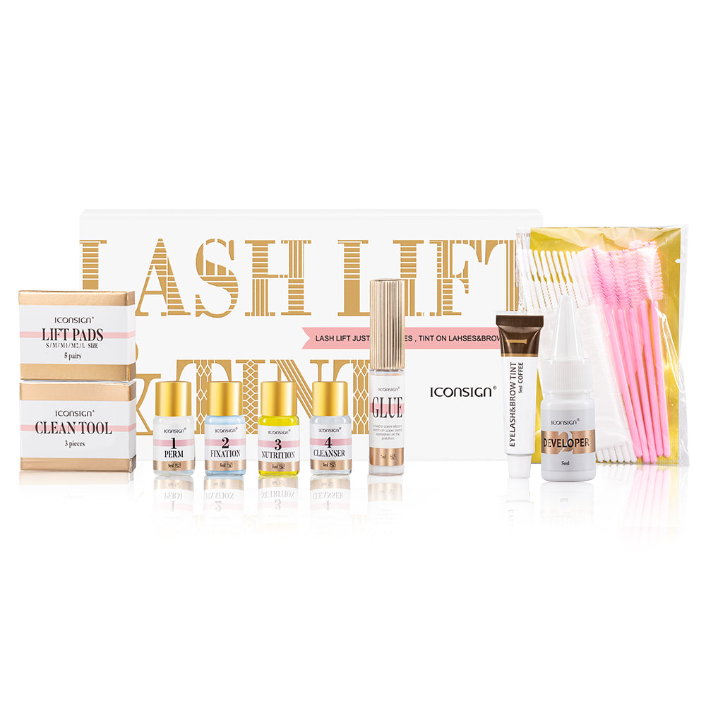 ICONSIGN Lash Lift EyeLash Eyebrow Dye Tint Kit Lashes Perm Set Brow Lamination Makeup Tools - Payty