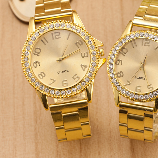 Gold fashion men's gold watch - Payty