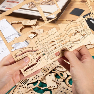 Robotime ROKR Army Jeep Car 3D Wooden Puzzle Model Toys Building Kits for Children Kids Birthday Christmas Gifts MC701 Dropship - Payty