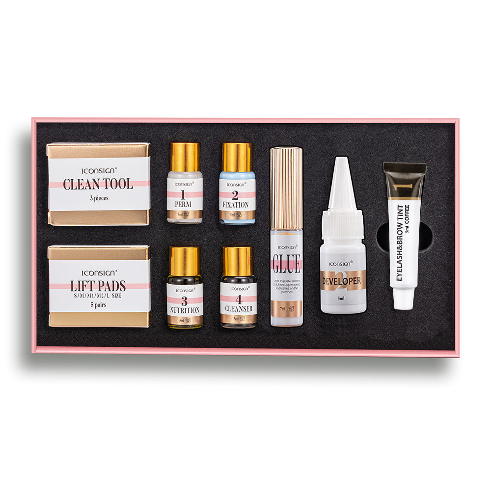ICONSIGN Lash Lift EyeLash Eyebrow Dye Tint Kit Lashes Perm Set Brow Lamination Makeup Tools - Payty