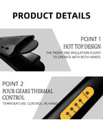 Four-gear Ceramic Tourmaline Ionic Flat Iron Hair Straightener For Women Professional Hair Straightener - Payty