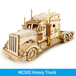 Robotime ROKR Train Model 3D Wooden Puzzle Toy Assembly Locomotive Model Building Kits for Children Kids Birthday Christmas Gift - Payty