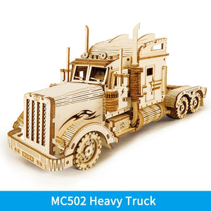 Robotime ROKR Train Model 3D Wooden Puzzle Toy Assembly Locomotive Model Building Kits for Children Kids Birthday Christmas Gift - Payty